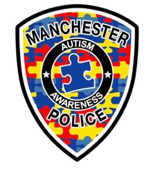 Manchester-by-the-Sea Autism Police Patch or Sticker